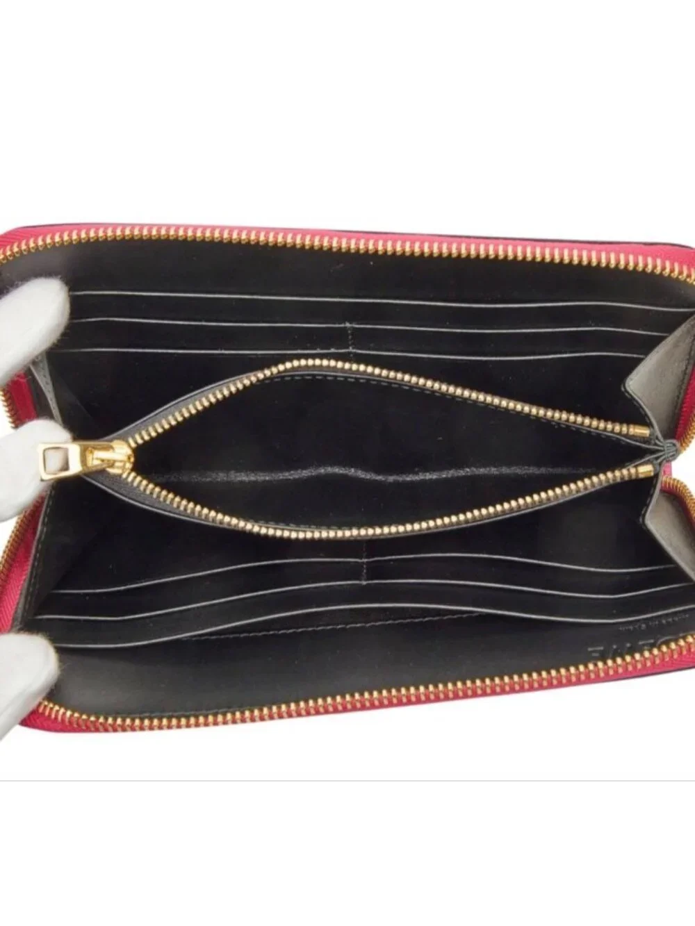 Loewe Anagram Zip Around Wallet Pink